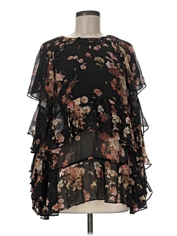 ALLSAINTS 3/4 Sleeve Blouse (view 1)