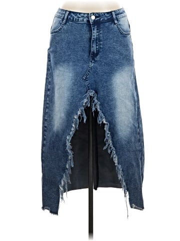 Flamingals by Flamingo Shop Denim Skirt (view 1)