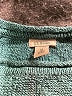 L.L.Bean 100% Cotton Solid Green Teal Pullover Sweater Size M - photo 7