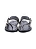 Free People 100% Leather Black Sandals Size 8 - photo 2
