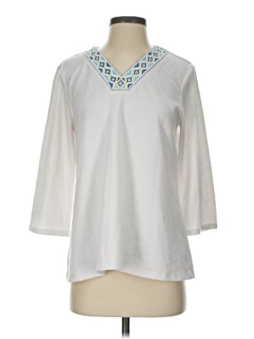 Ruby Rd. 3/4 Sleeve Blouse (view 1)