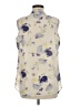 Rose + Olive 100% Polyester Ivory Sleeveless Blouse Size M - photo 2