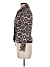 Etcetera Animal Print Brown Jacket Size 6 - photo 5