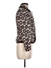 Etcetera Animal Print Brown Jacket Size 6 - photo 4