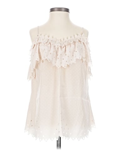 Rebecca Taylor Sleeveless Silk Top (view 1)