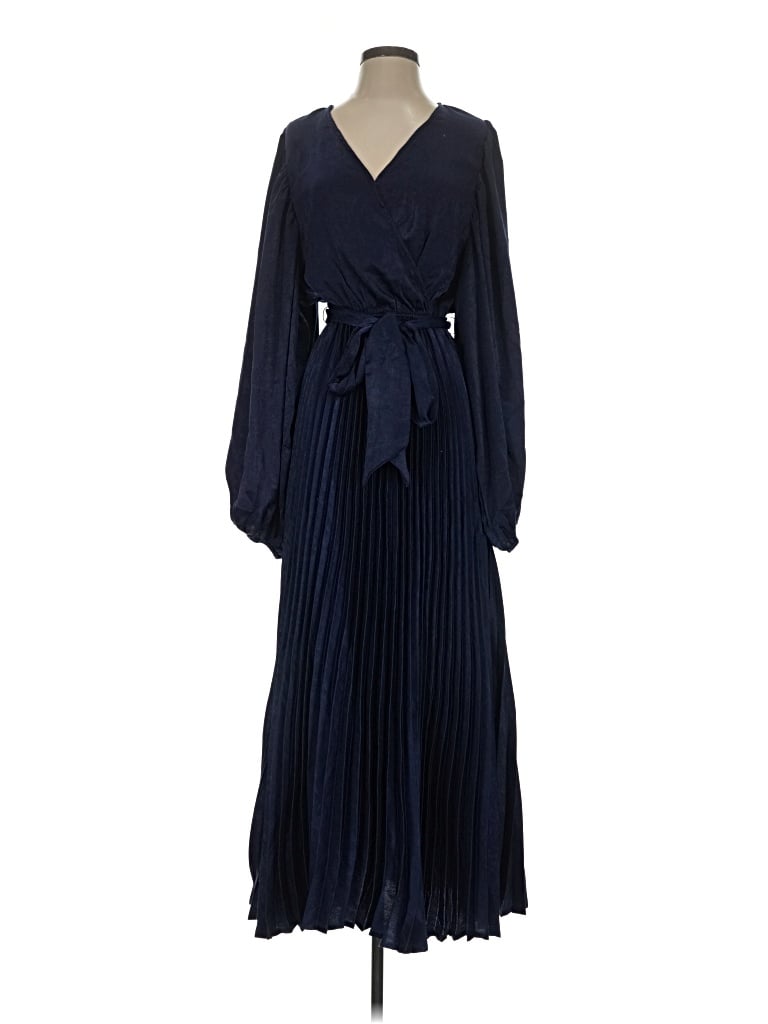 Pre-owned Aura Cocktail Dress In Blue