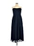 Bill Levkoff 100% Polyester Blue Cocktail Dress Size 24 - photo 1
