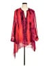 Catherines 100% Polyester Red 3/4 Sleeve Blouse Size 3X - photo 1