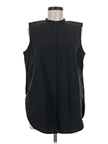 Eileen Fisher Sleeveless Button-Down Shirt (view 1)