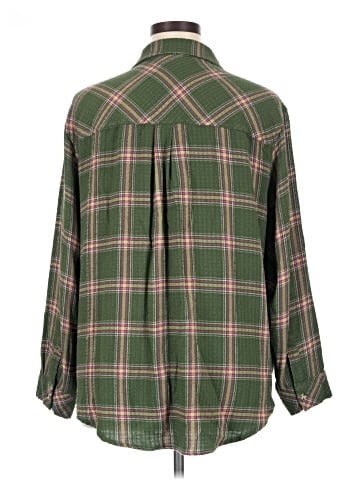 Lane Bryant Long Sleeve Button-Down Shirt (view 2)