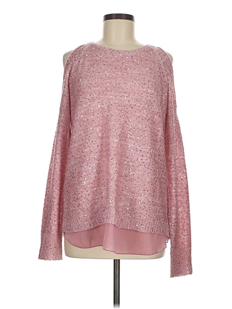 Pre-owned Jessica Simpson Pullover Sweater In Pink
