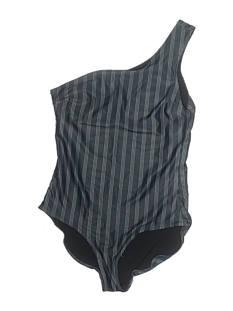 Pre-owned Albion One Piece Swimsuit In Gray