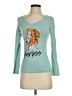 Active Basic Teal Long Sleeve T-Shirt Size S - photo 1