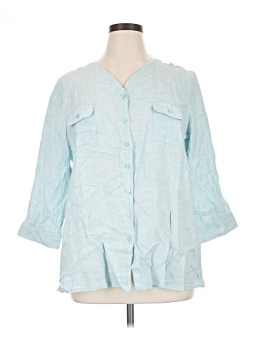 Orvis 3/4 Sleeve Button-Down Shirt (view 1)