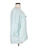 Orvis 100% Linen Blue 3/4 Sleeve Button-Down Shirt Size XL - photo 4