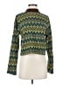 Zara Chevron-herringbone Green Pullover Sweater Size S - photo 1