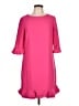 CeCe 100% Polyester Solid Pink Cocktail Dress Size 10 - photo 1