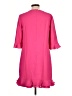 CeCe 100% Polyester Solid Pink Cocktail Dress Size 10 - photo 2