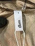 Glam 100% Polyester Tan Short Sleeve Turtleneck Size S - photo 7