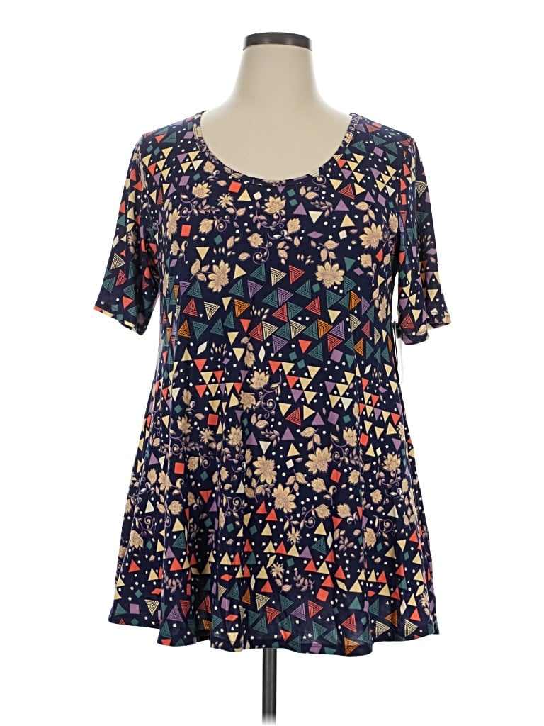 Lularoe Short Sleeve T-shirt In Blue