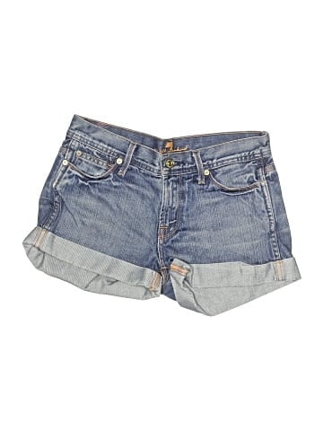 7 For All Mankind Denim Shorts (view 1)