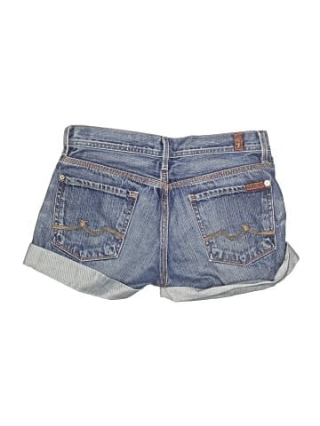 7 For All Mankind Denim Shorts (view 2)