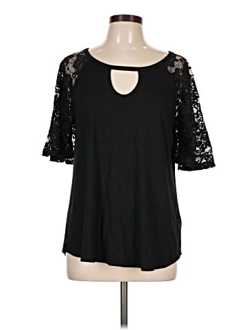 A.gain 3/4 Sleeve Top (view 1)