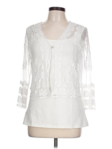 Rabbit Rabbit Rabbit Designs 3/4 Sleeve Blouse (view 1)