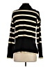 Ellen Tracy Stripes Black Pullover Sweater Size XS - photo 2