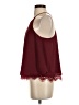 Soprano 100% Polyester Burgundy Sleeveless Blouse Size S - photo 5