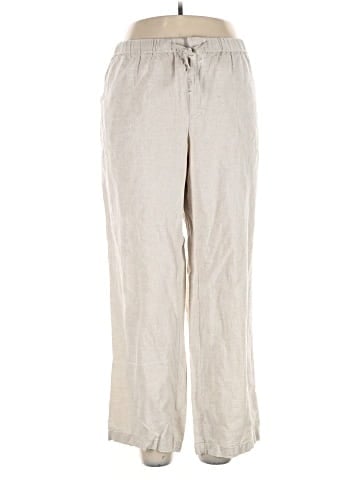 Liz Claiborne Linen Pants (view 1)