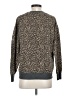 Splendid Animal Print Brown Pullover Sweater Size S - photo 2
