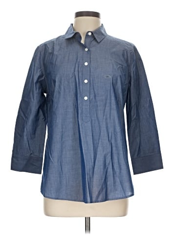 Van Heusen 3/4 Sleeve Button-Down Shirt (view 1)