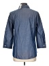 Van Heusen Blue 3/4 Sleeve Button-Down Shirt Size L - photo 2