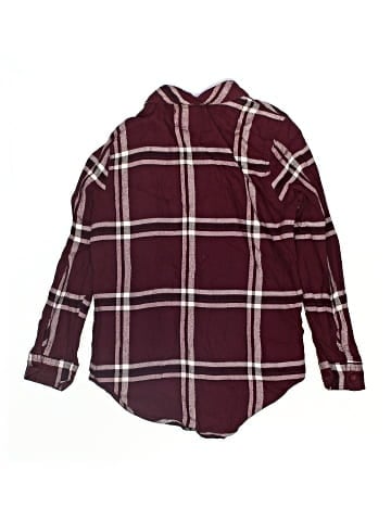 Justice Long Sleeve Button-Down Shirt (view 2)