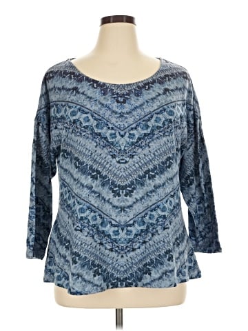 One World 3/4 Sleeve Top (view 1)