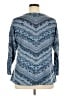One World Blue 3/4 Sleeve Top Size XL - photo 2