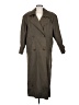 Gallery 100% Nylon Green Trenchcoat Size 8 - photo 1