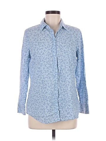 Liz Claiborne Long Sleeve Button-Down Shirt (view 1)