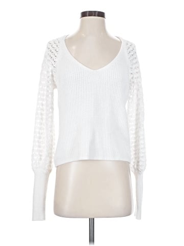Aqua Pullover Sweater (view 1)