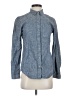 Eddie Bauer Blue Long Sleeve Button-Down Shirt Size XS - photo 1