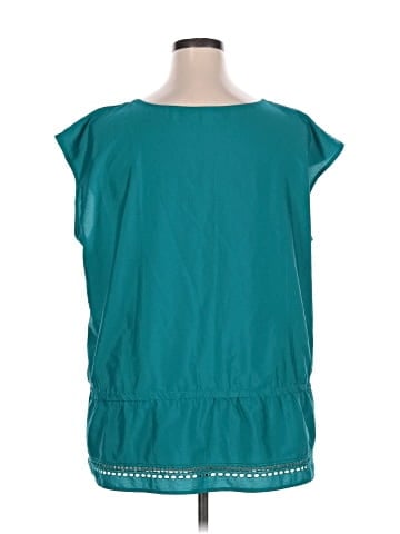 Lane Bryant Short Sleeve Blouse (view 2)