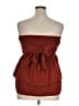 Unbranded 100% Polyester Red Orange Tube Top Size XL - photo 2