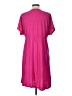 Cato Solid Pink Casual Dress Size L - photo 2