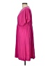 Cato Solid Pink Casual Dress Size L - photo 5