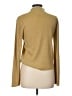 August Silk Gold Long Sleeve Top Size L - photo 2