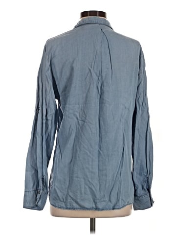 Just Living Long Sleeve Button-Down Shirt (view 2)