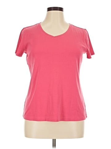 Christopher & Banks Short Sleeve T-Shirt (view 1)