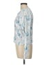 LoveShackFancy 100% Cotton Tie-dye Blue Pullover Sweater Size L - photo 5
