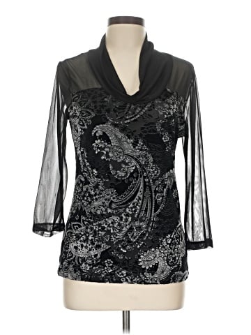 Saint Tropez West 3/4 Sleeve Blouse (view 1)